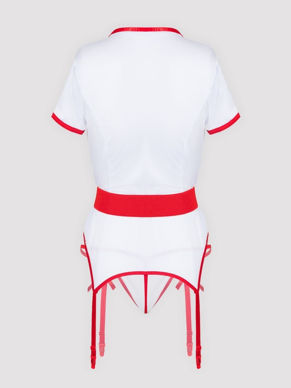 a44920g80858.jpg Lovehoney Fantasy Heartbeat Hottie Nurse Costume - Image 1