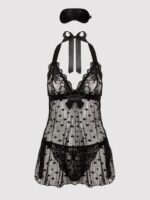 Lovehoney Black Lace Babydoll Gift Set
