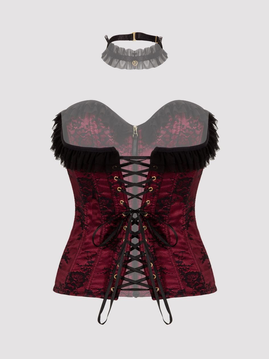 a48618g86477.jpg Lovehoney Lace Silhouette Corset - Image 1